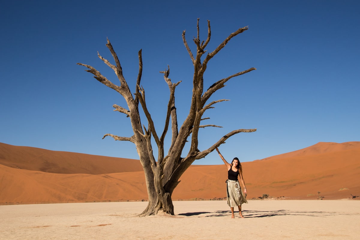 Woman Deadvlei Namibia