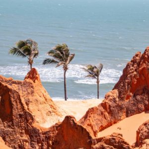 Falésias no Morro Branco, Ceará