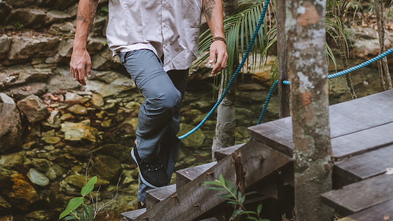 Men's convertible pants - hiking clothes for men