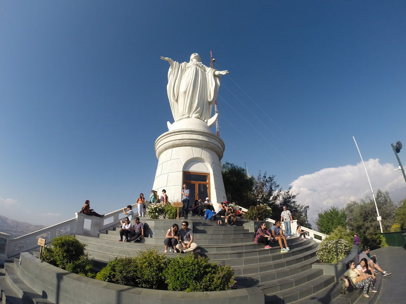 Cerro San Cristobal Santiago Chile