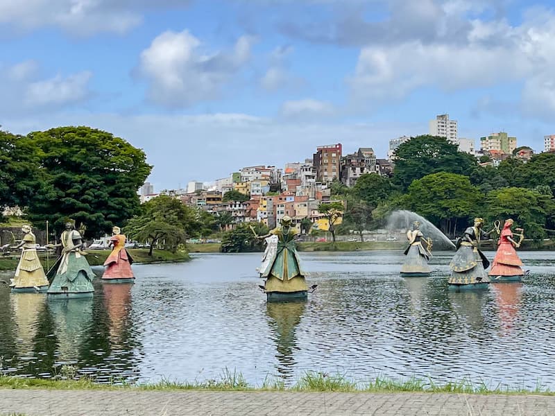 Dique Tororo - um dos monumentos de Salvador
