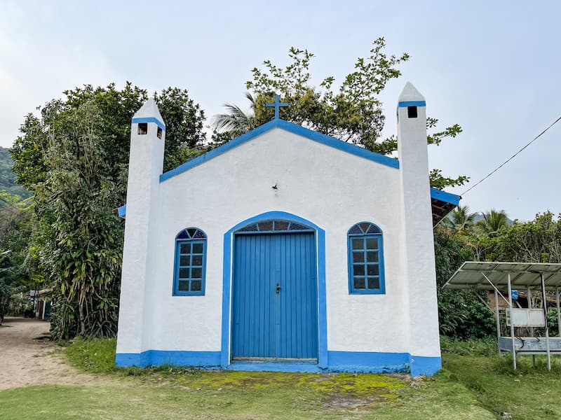 Igreja da Praia do Bonete Ilhabela SP