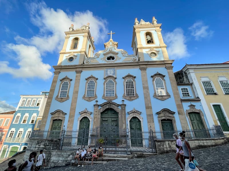 Igreja Nossa Senhora do Rosário dos Pretos - Church in Salvador Brazil