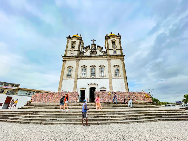 Igreja Nosso Senhor do Bonfim - Famous church in Salvador Bahia Brazil