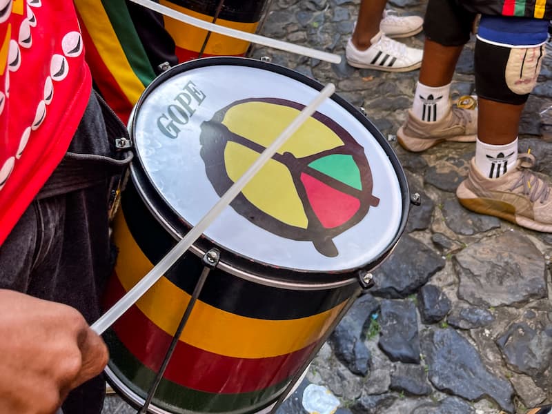 Carnaval in Bahia Brazil - Olodum