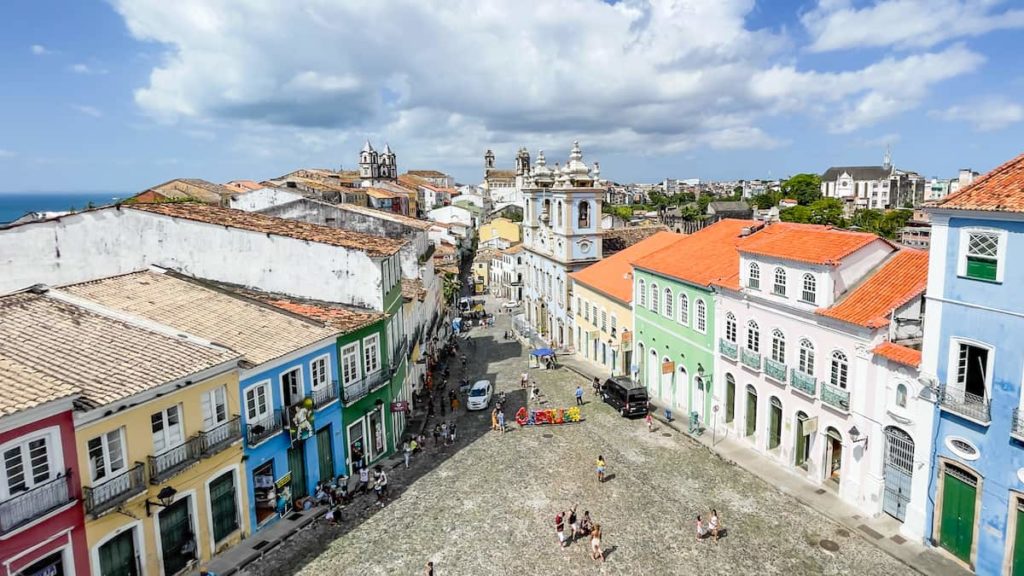 Pelourinho - on of the tourist attractions in Salvador Brazil