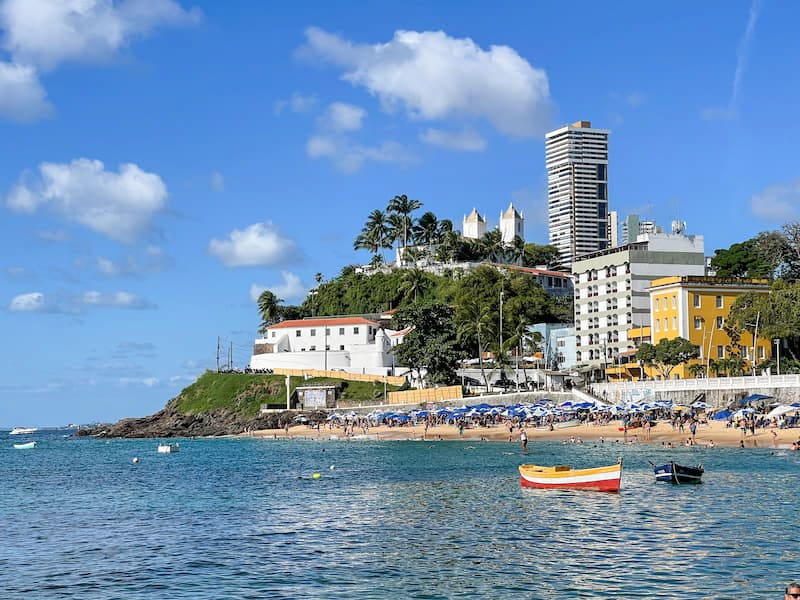 Porto da Barra, uma das melhores  praias de Salvador
