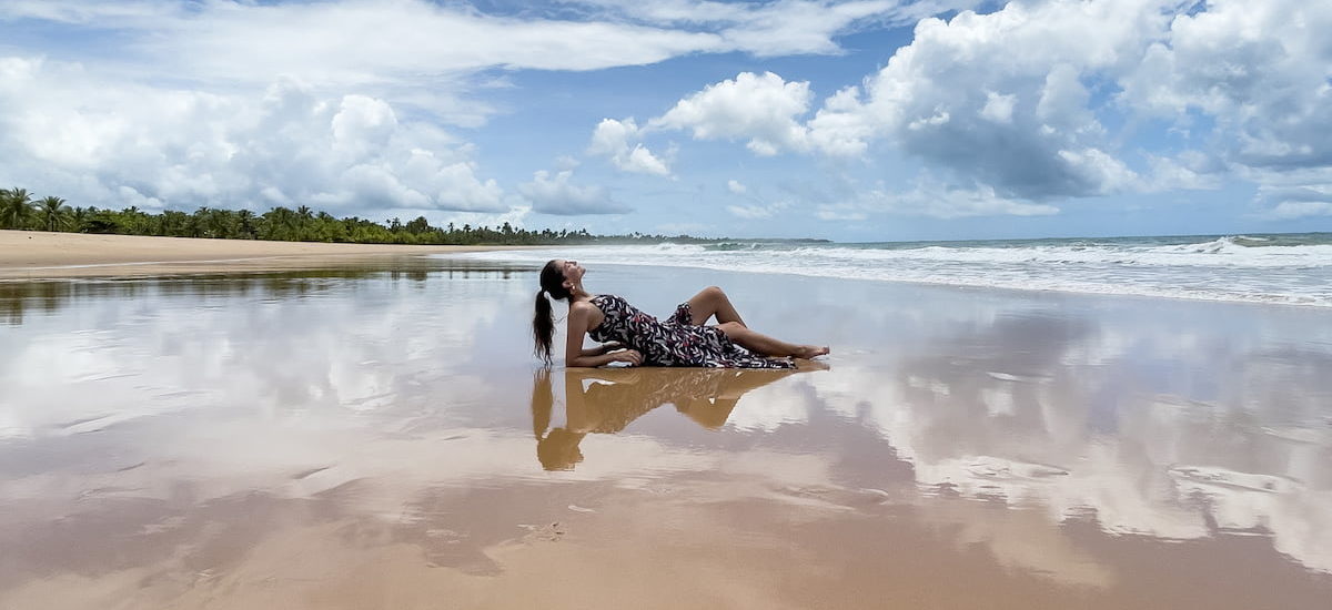 Praia do Cassange - Uma das melhores praias de MaraúMarau Bahia