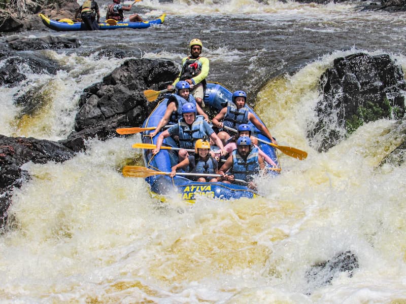 what to do in Itacare - Rafting Taboquinhas
