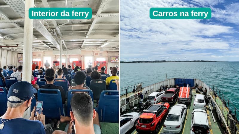 Ferry de Salvador para Bom Despacho - Como ir de Salvador para Boipeba