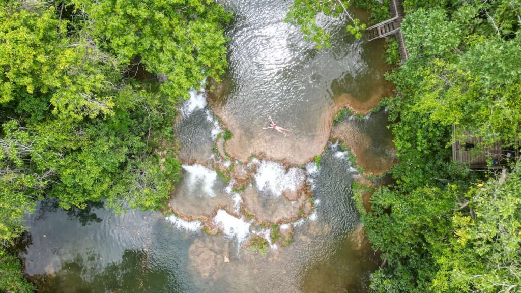 Cachoeira em Bonito - Estância Mimosa
