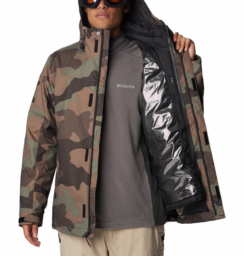 look jaqueta anorak masculina esqui