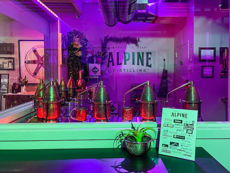 Alpine Distilling - Best things to do in Park City at night