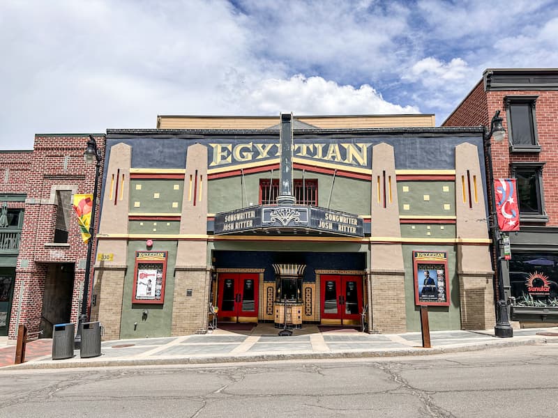 Egyptian Theater - A great tip on what to do in Park City when it rains