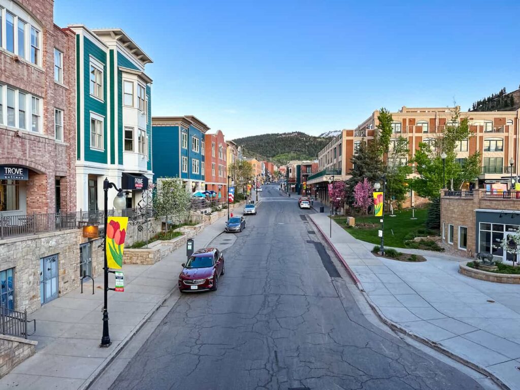 Park City Main Street - things to do for free in Park City