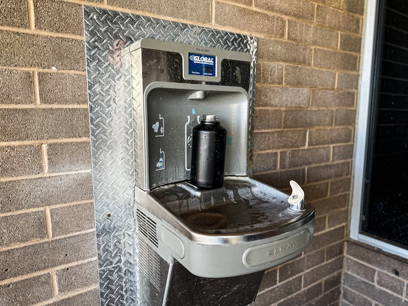 drinking fountains in US national parks