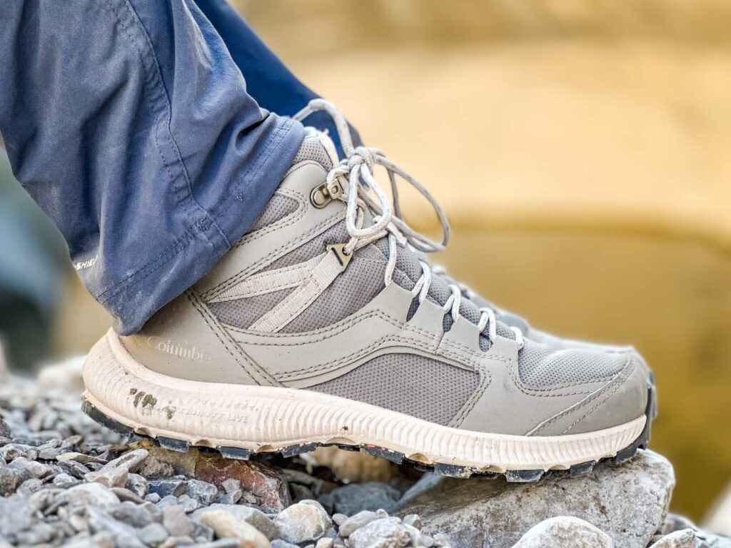 Columbia hiking boots - what to pack for united states national parks