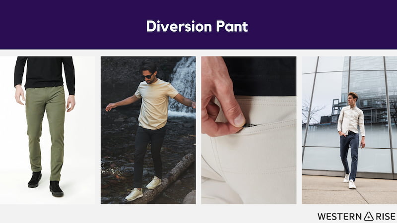 Diversion Pant - best travel pants for men