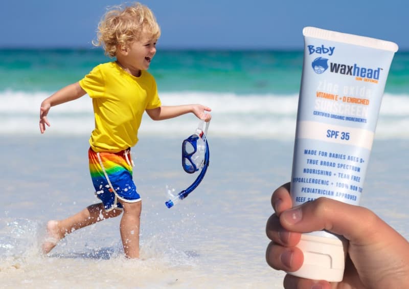 baby reef safe natural sunscreen