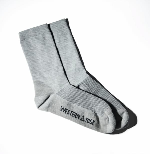 strong merino western rise odor free socks - on of the most essential items  in outdoor clothing for men