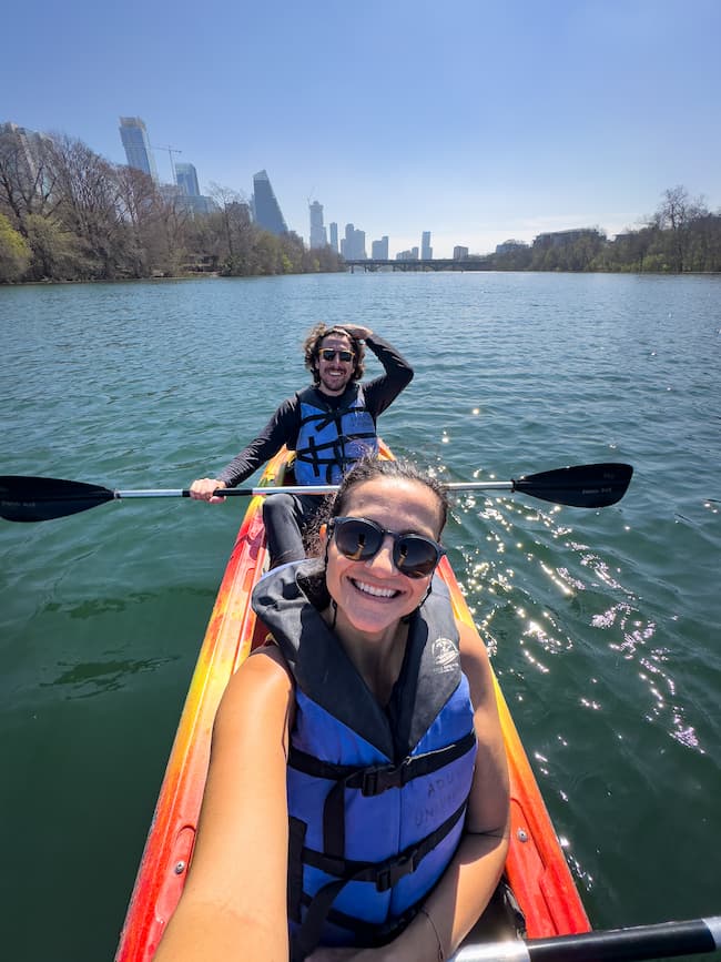 Kayaking in Austin Texas